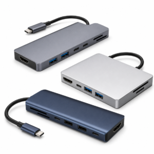 USB-C Multiport Hubs Wholesale Box — 80 Units