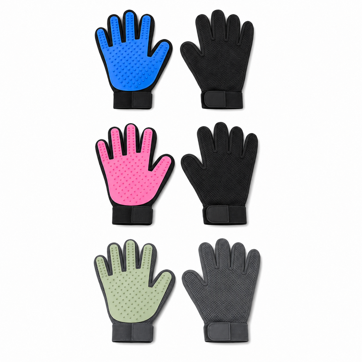 Pet Grooming Glove Sets Wholesale Box — 150 Units