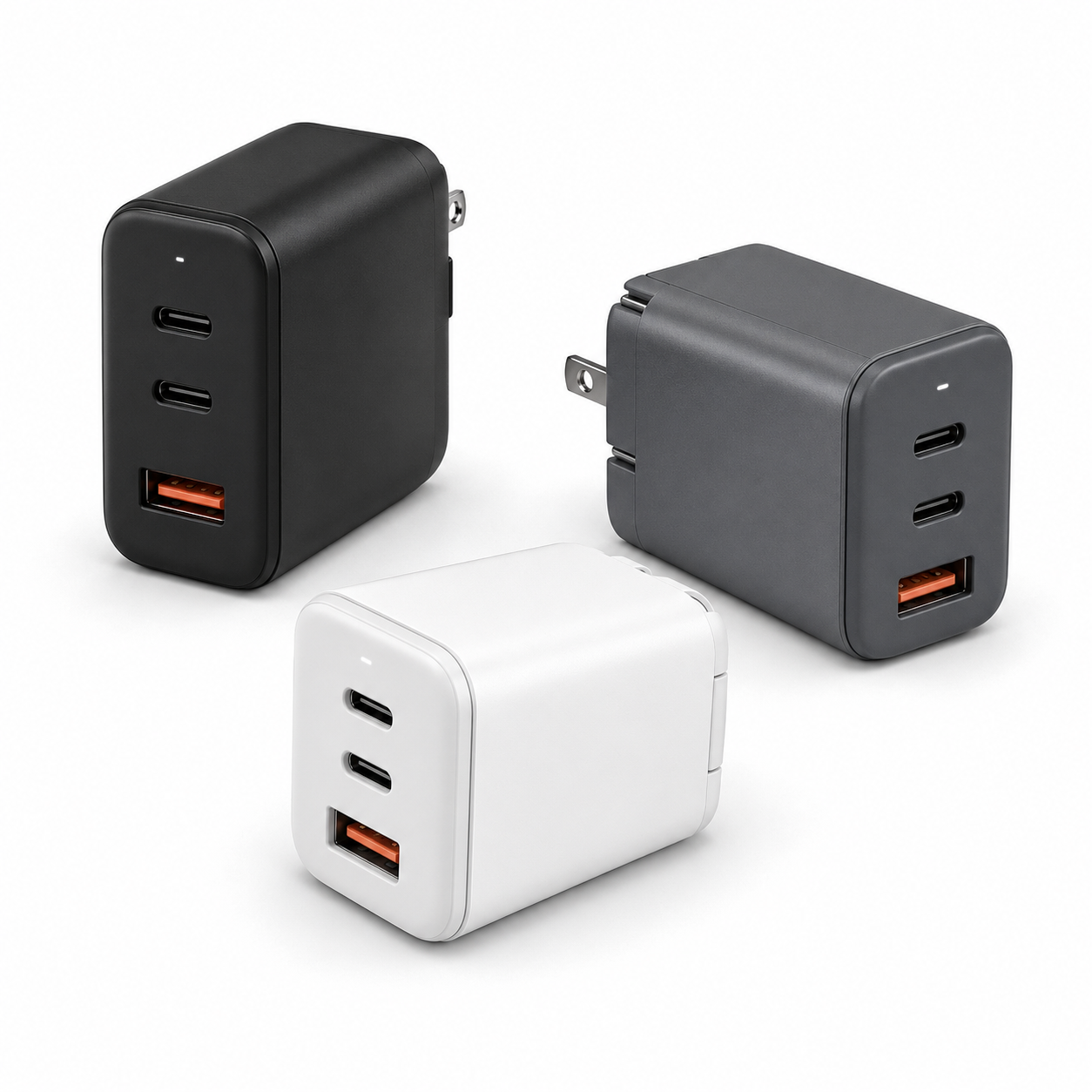 GaN Fast Chargers Wholesale Box — 100 Units