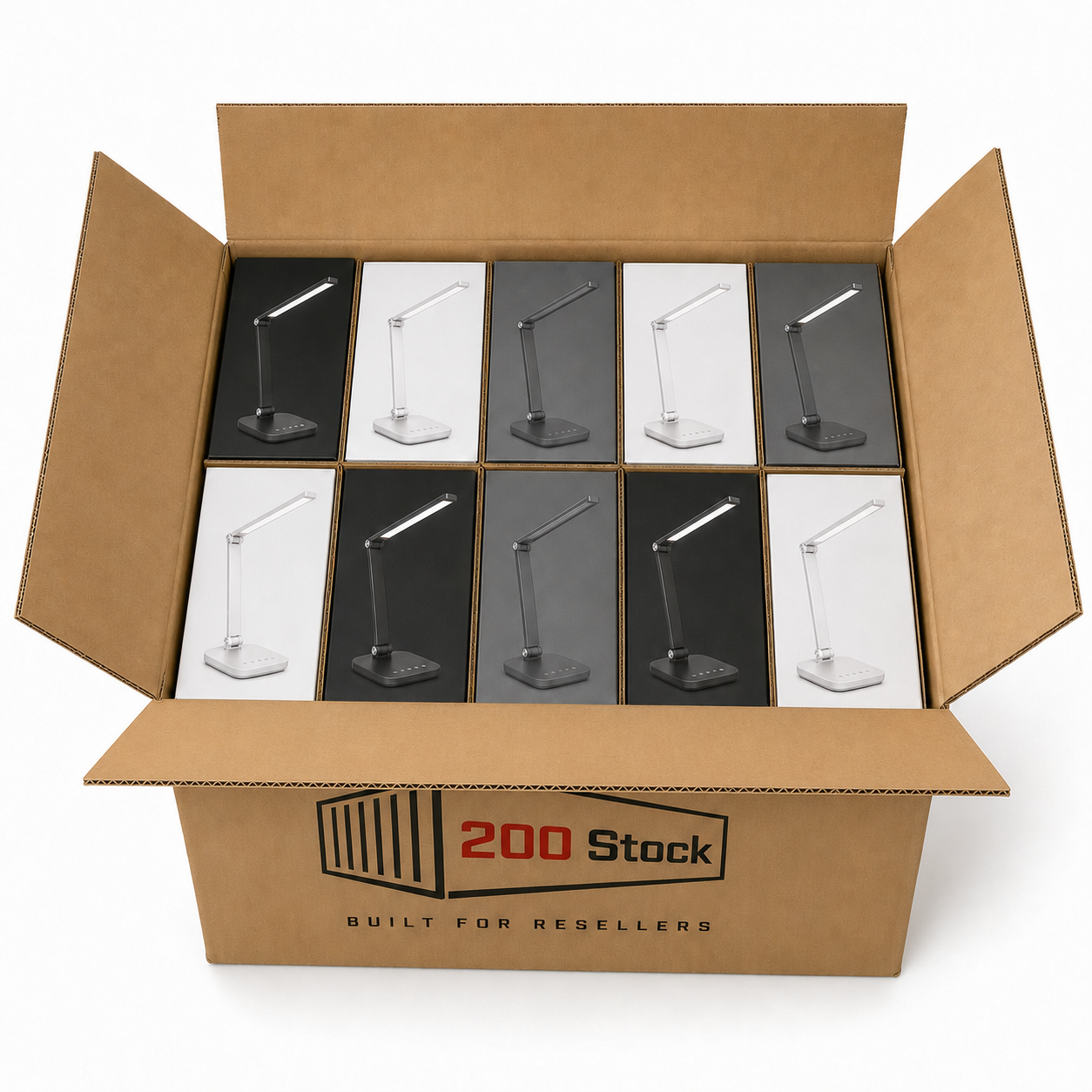 Smart LED Desk Lamps Wholesale Box — 60 Units - Image 2